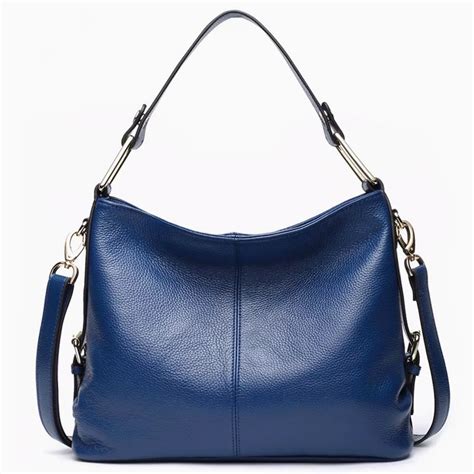 WOMEN'S LUXURY BLUE HOBO AND TOTE BAGS 